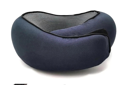 Travel Neck Pillows for Airplanes 2025 New Travel Pillow Neck Travel Pillow Memory Foam Airplane Pillow Soft Airplane Neck Pillow for Airplanes Offices and Cars(Dark Blue)